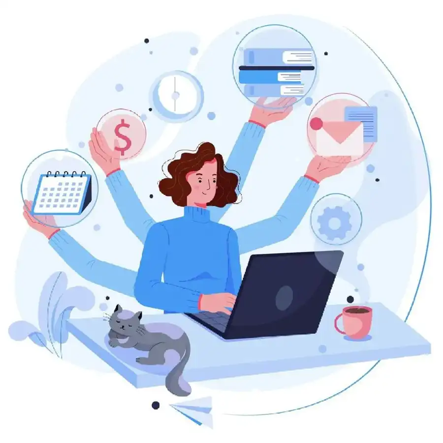 Illustration gestion administrative et comptable, Jucory Gestion, assistante administrative dans les Deux-Sèvres